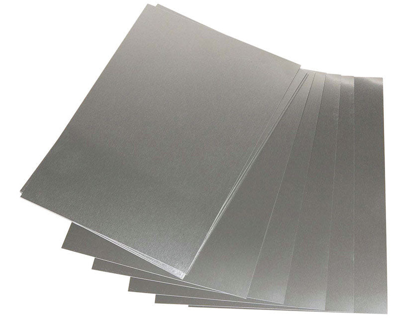 AMERIMAX - Amerimax 5 in. W X 7 in. L Aluminum Step Flashing Shingle Silver [85068]