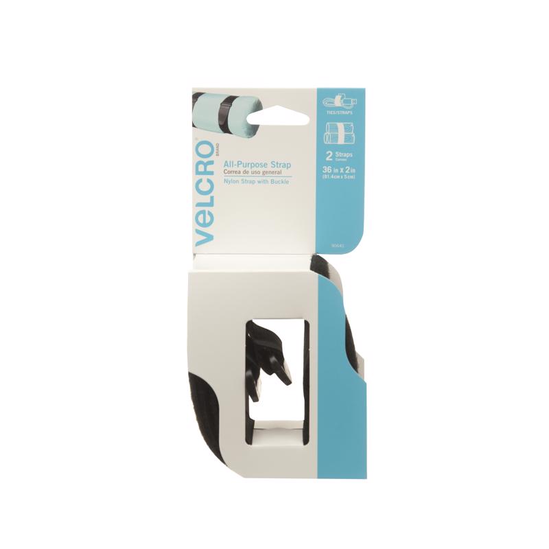 VELCRO BRAND - VELCRO Brand Large Nylon Strap 36 in. L 2 pk