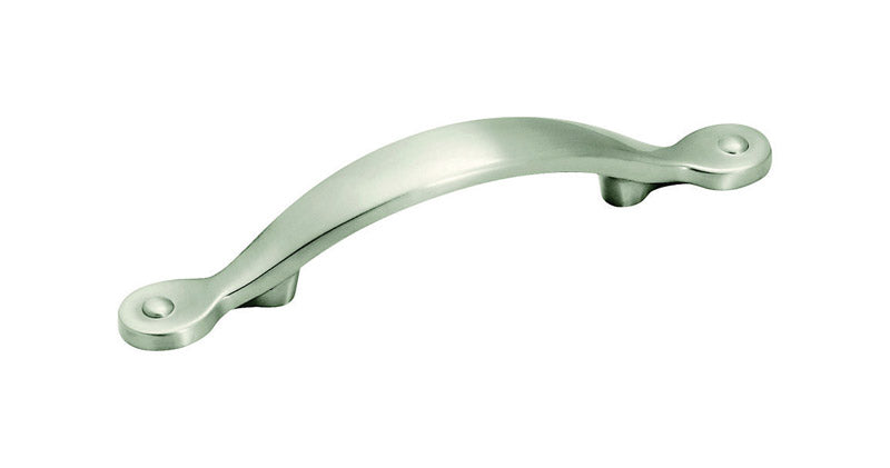 AMEROCK - Amerock Inspirations Inspirations Cabinet Pull 3 in. Satin Nickel 1 pk