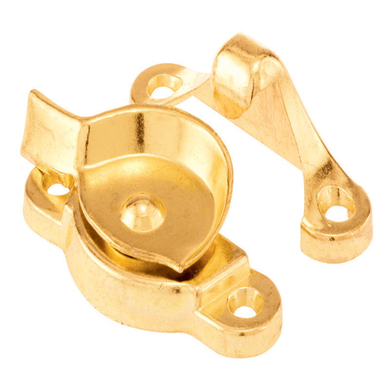 PRIME-LINE - Prime-Line Brass-Plated Gold Die-Cast Zinc Sash Lock 1 pk