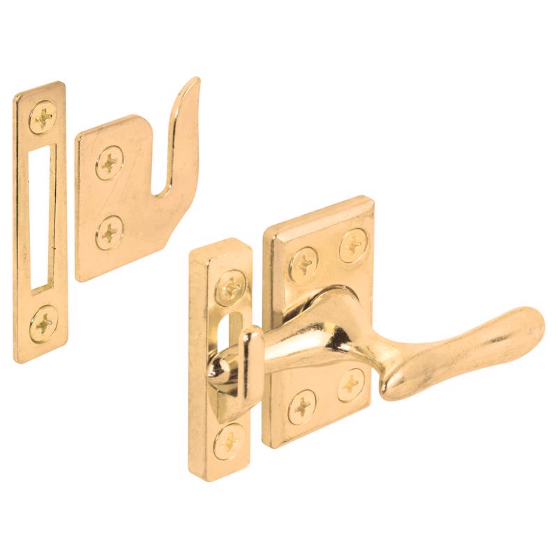 PRIME-LINE - Prime-Line Brass-Plated Die-Cast Zinc Casement Lock 1 pk