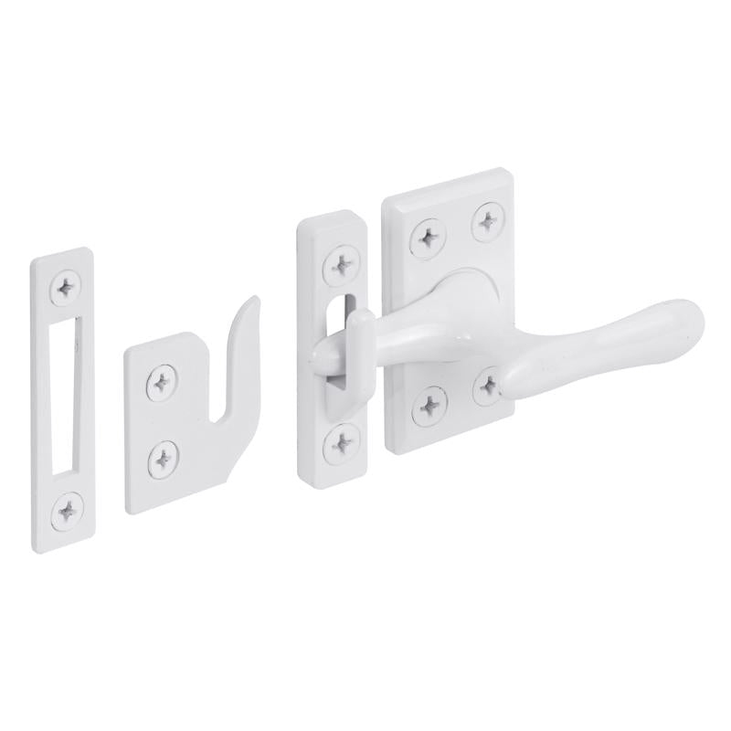 PRIME-LINE - Prime-Line White Die-Cast Zinc Casement Lock 1 pk