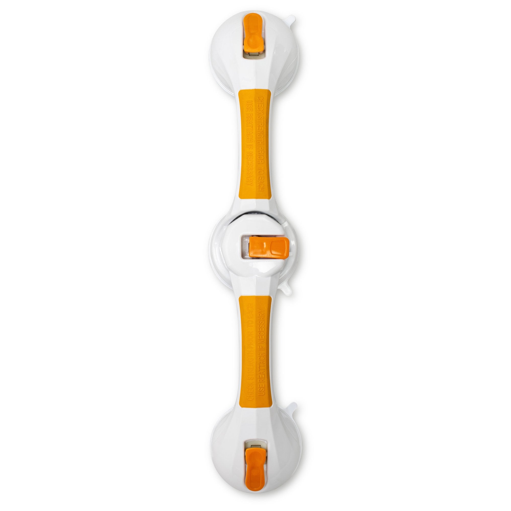 McKesson Brand - Rotating Suction-Cup Grab Bar McKesson White / Yellow Plastic [1/EA]