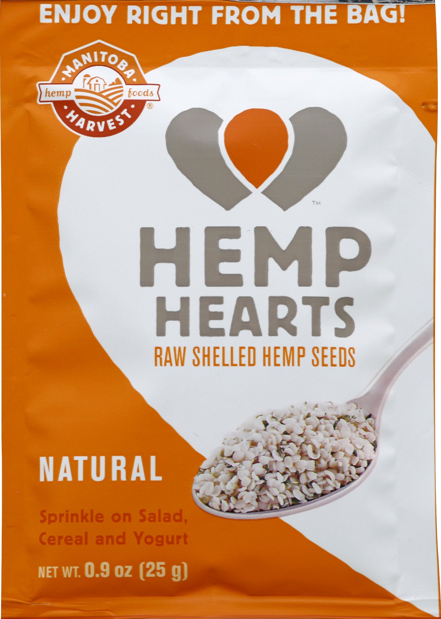 Manitoba Harvest Hemp Seeds 0.9 oz - Case of 12