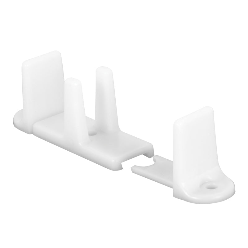 PRIME-LINE - Prime-Line Matte White Nylon Door Guide 2 pc