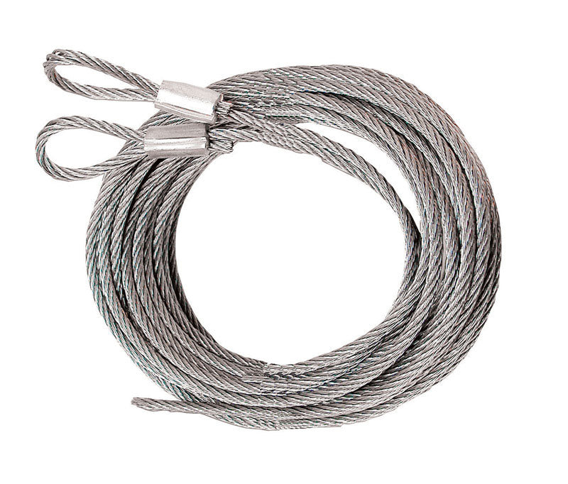 PRIME-LINE - Prime-Line 12 ft. L X 3/32 in. D Carbon Steel Extension Cables