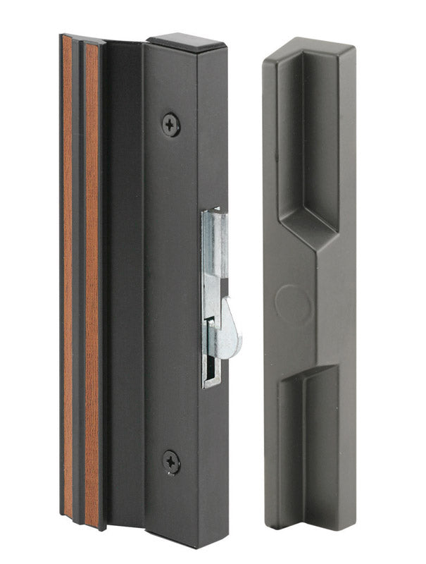 PRIME-LINE - Prime-Line Wood/Brown Steel Outdoor Door Handle Set