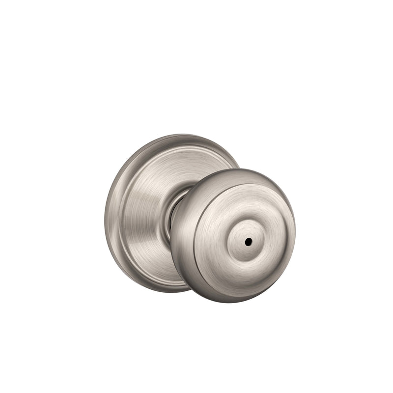 SCHLAGE - Schlage Georgian Satin Nickel Privacy Lockset 1-3/4 in. [F40VGEO619]