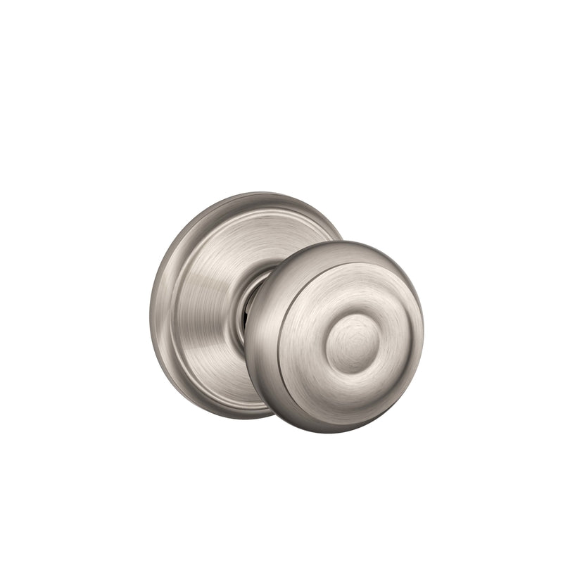 SCHLAGE - Schlage Georgian Satin Nickel Passage Lockset 1-3/4 in.