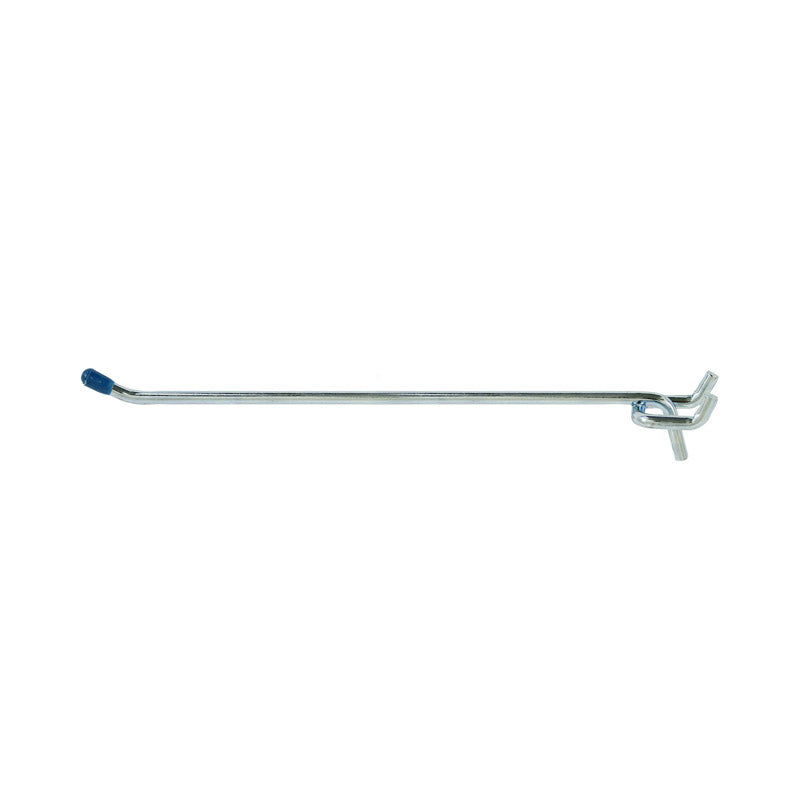 CRAWFORD - Crawford Silver Steel 8 in. Peg Hooks 2 pk