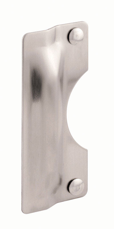 PRIME-LINE - Prime-Line 3 in. H X 7 in. L Brushed Stainless Steel Steel Latch Guard