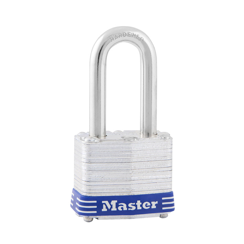 MASTERLOCK - Master Lock 3-3/16 in. H X 1-9/16 in. W Laminated Steel Double Locking Padlock