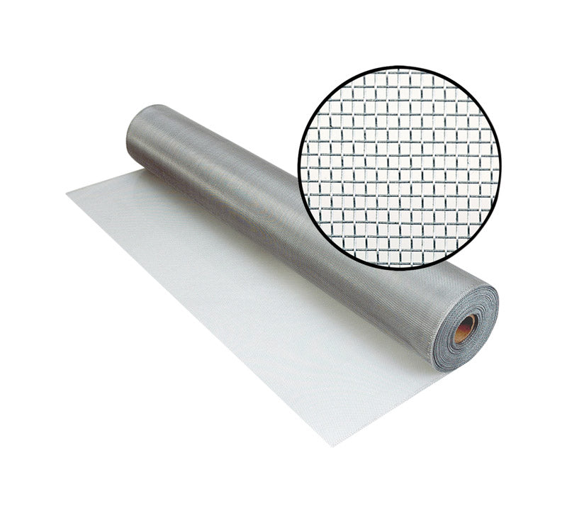 PHIFER WIRE - Phifer Wire 36 in. W X 100 ft. L Natural Aluminum Insect Screen Cloth