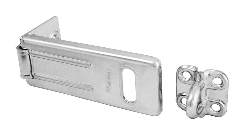 MASTERLOCK - Master Lock Zinc-Plated Hardened Steel 3-1/2 in. L Hasp 1 pk