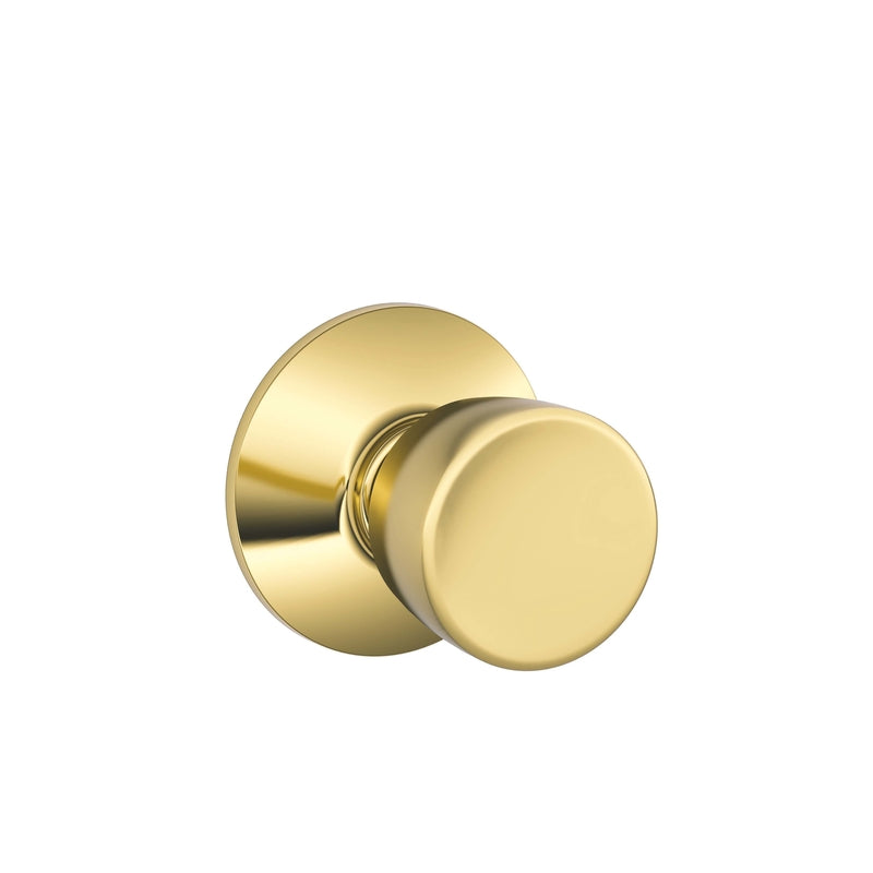 SCHLAGE - Schlage Bell Bright Brass Privacy Knob Right or Left Handed