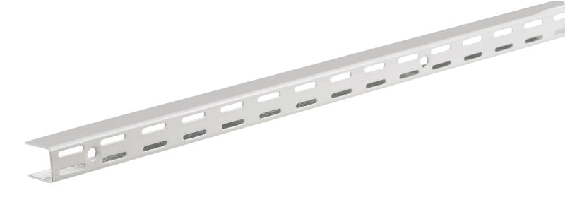 RUBBERMAID - Rubbermaid 1 in. H X .9 in. W X 25 in. L Steel Track Upright - Case of 10