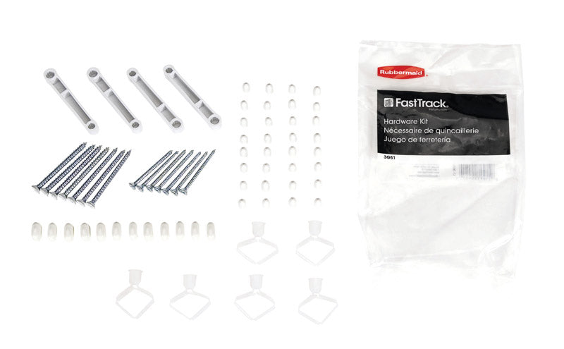 RUBBERMAID - Rubbermaid FastTrack Steel Rail Hanger