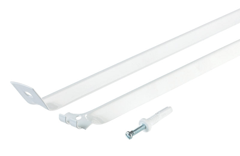 RUBBERMAID - Rubbermaid 0.66 in. W X 17.3 in. L Steel Support Brace W/Drive Pin