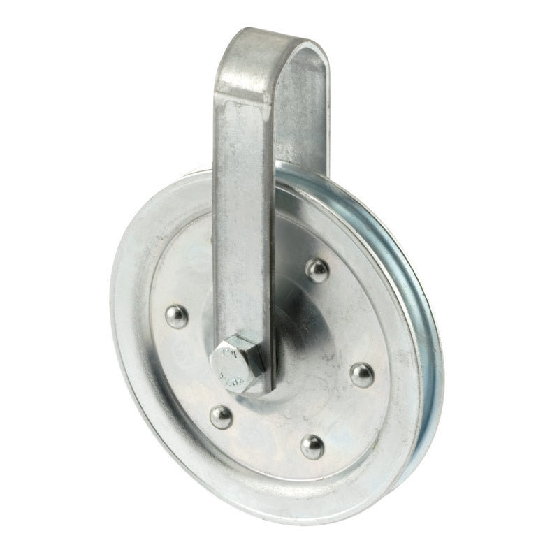 PRIME-LINE - Prime-Line 6 in. W X 12.13 in. L X 4 in. D Steel Pulley