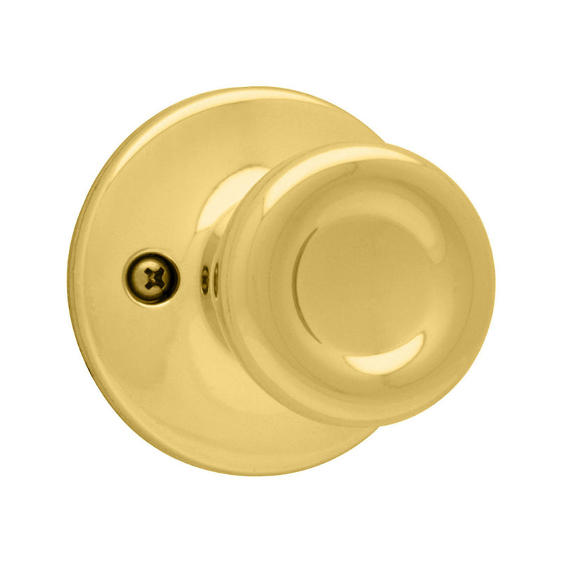 KWIKSET - Kwikset Tylo Polished Brass Dummy Knob Right or Left Handed