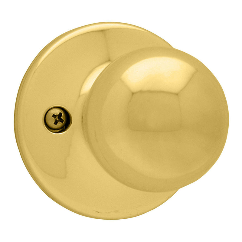 KWIKSET - Kwikset Polo Polished Brass Dummy Knob Right or Left Handed [94880-367]