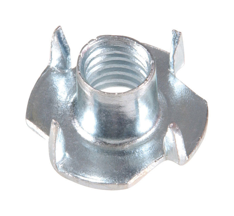 HILLMAN - Hillman 10 in. Zinc-Plated Steel SAE Tee Nut 100 pk