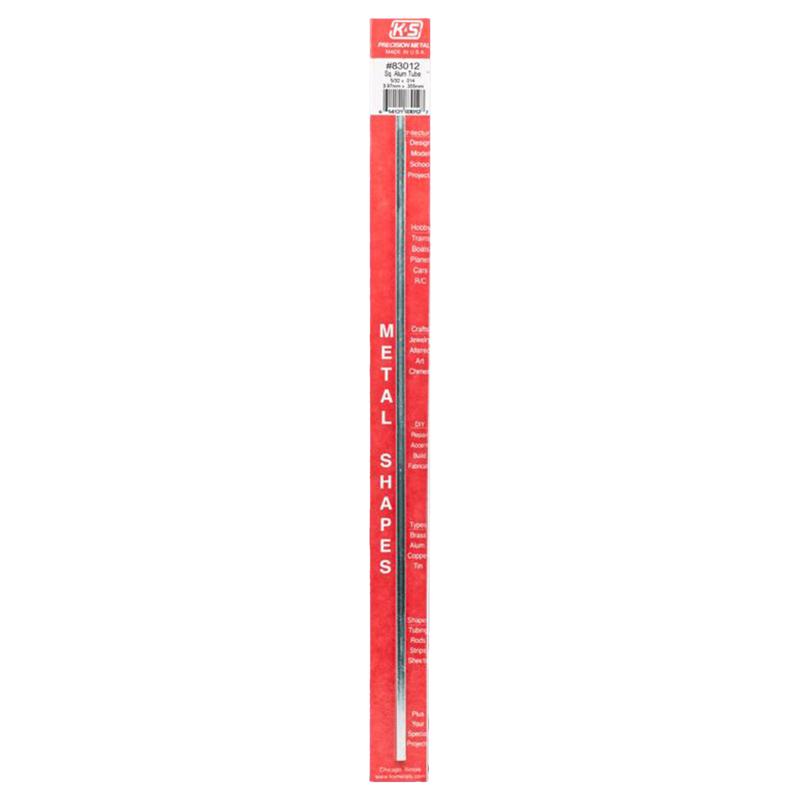 K&S - K&S 12 in. L Square Aluminum Tube [83012]