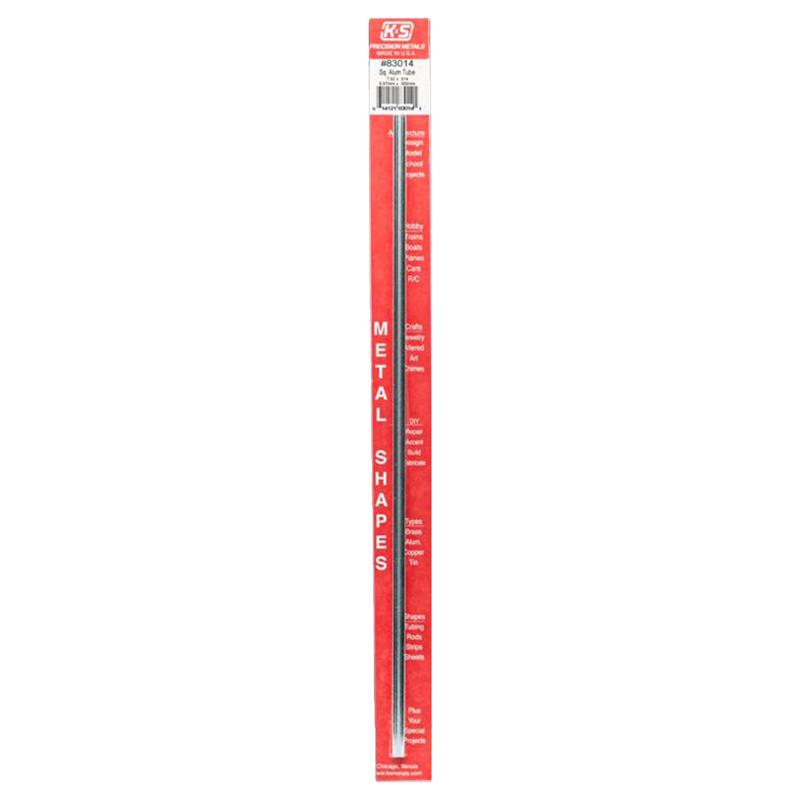 K&S - K&S 12 in. L Square Aluminum Tube [83014]