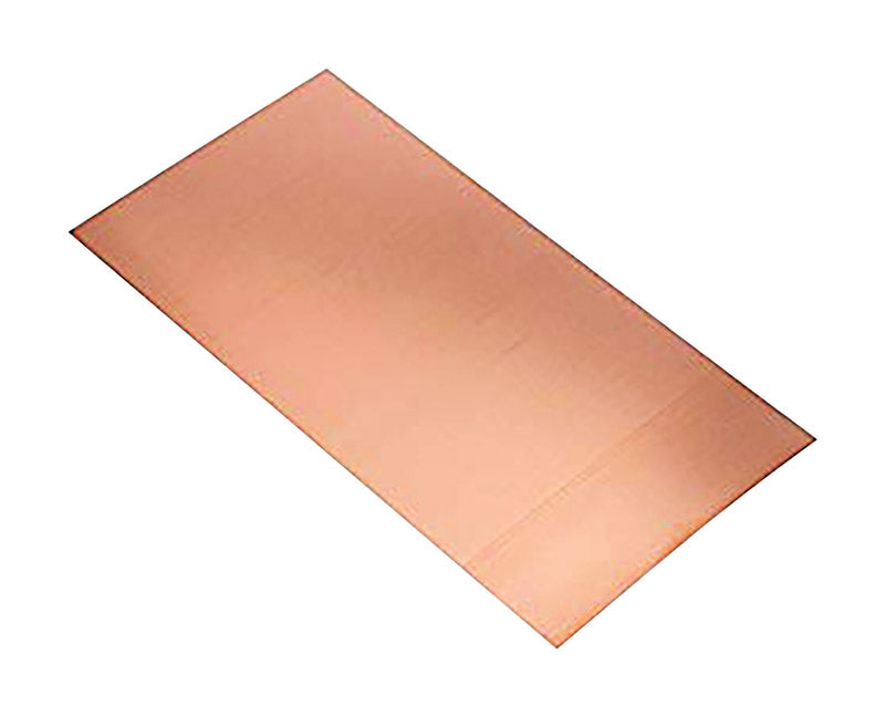 K&S - K&S 0.016 in. X 6 in. W X 12 in. L Copper Plain Sheet Metal