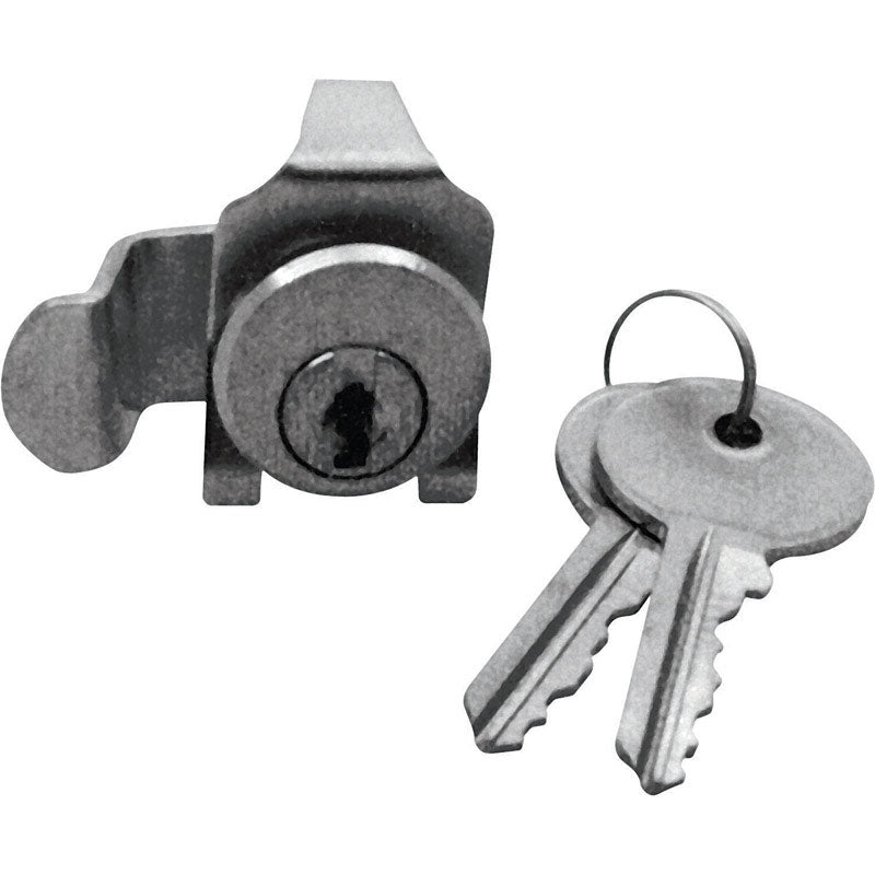 PRIME-LINE - Prime-Line Brushed Nickel Steel Counter Clockwise Mailbox Lock [S4128]