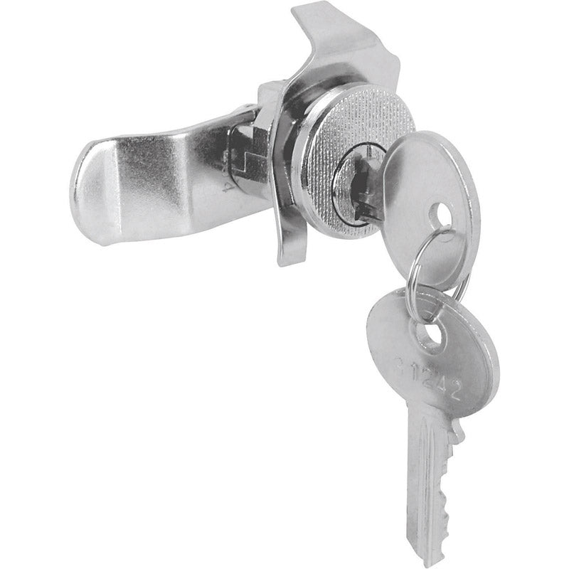 PRIME-LINE - Prime-Line Brushed Nickel Steel Counter Clockwise Mailbox Lock [S4125]