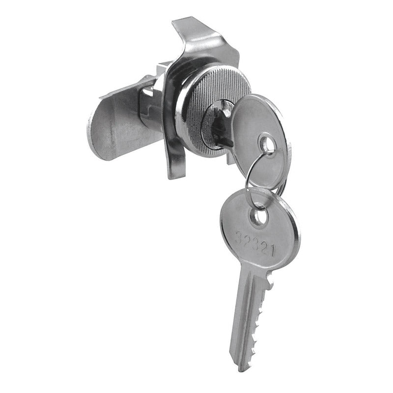 PRIME-LINE - Prime-Line Brushed Nickel Steel Counter Clockwise Mailbox Lock [S4133]