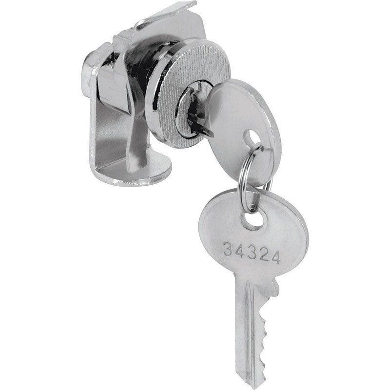 PRIME-LINE - Prime-Line Brushed Nickel Steel Clockwise Mailbox Lock [S4136]