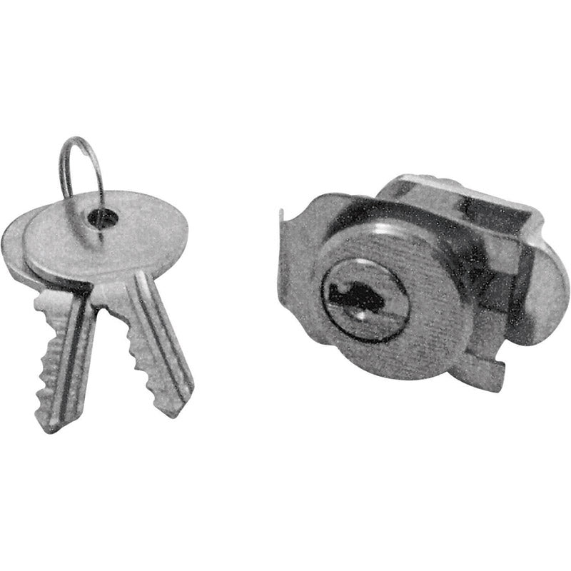 PRIME-LINE - Prime-Line Nickel Steel Clockwise Mailbox Lock