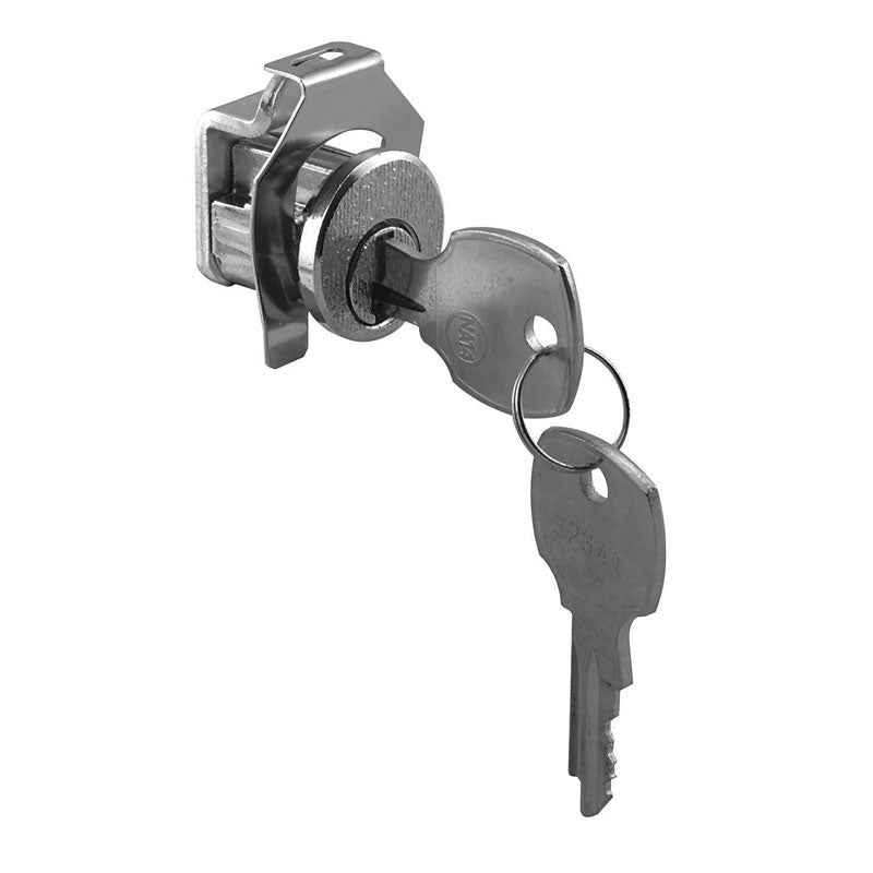 PRIME-LINE - Prime-Line Brushed Nickel Steel Clockwise Mailbox Lock [S4315]