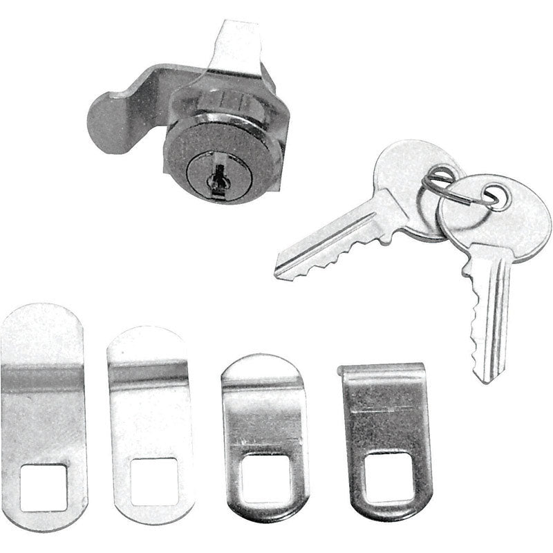 PRIME-LINE - Prime-Line Nickel Steel Counter Clockwise Mailbox Lock [S4140]