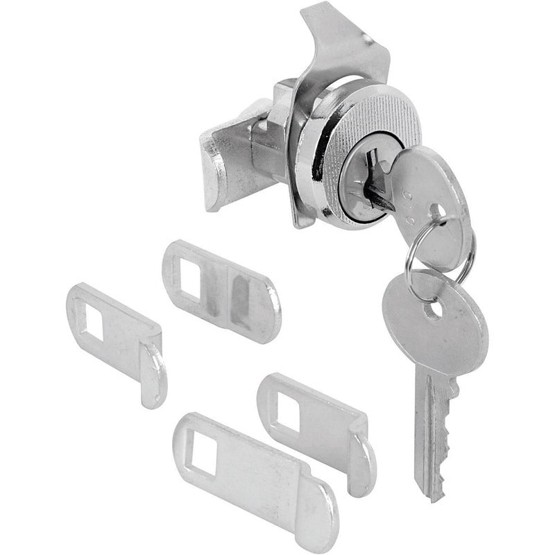 PRIME-LINE - Prime-Line Nickel Steel Counter Clockwise Mailbox Lock [S4533]