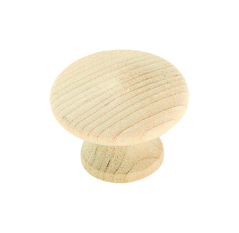 AMEROCK - Amerock Allison Round Cabinet Knob 1-1/4 in. D 15/16 in. Unfinished 2 pk