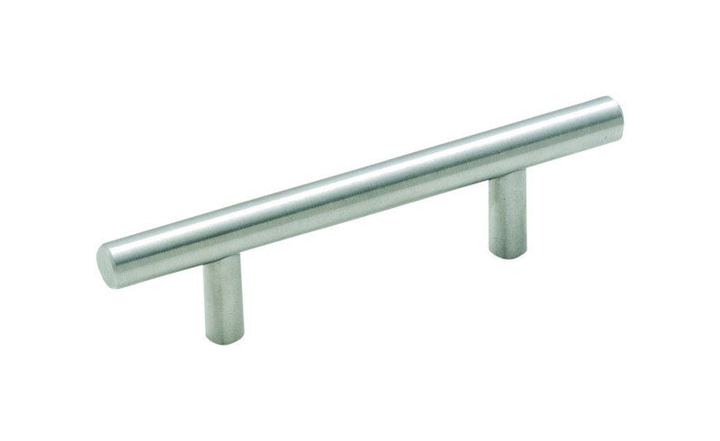 AMEROCK - Amerock Bar Pulls Bar Cabinet Pull 3 in. Stainless Steel Silver 1 pk