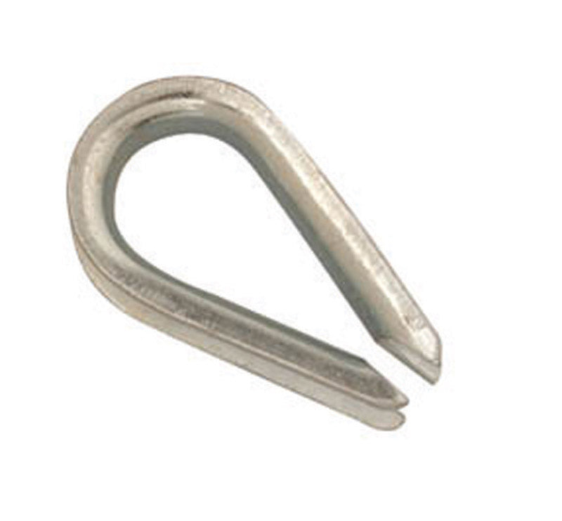 CAMPBELL CHAIN - Campbell Galvanized Zinc Wire Rope Thimble 5/8 in. L - Case of 5