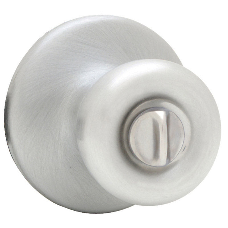 KWIKSET - Kwikset Tylo Satin Chrome Privacy Lockset 1-3/4 in.