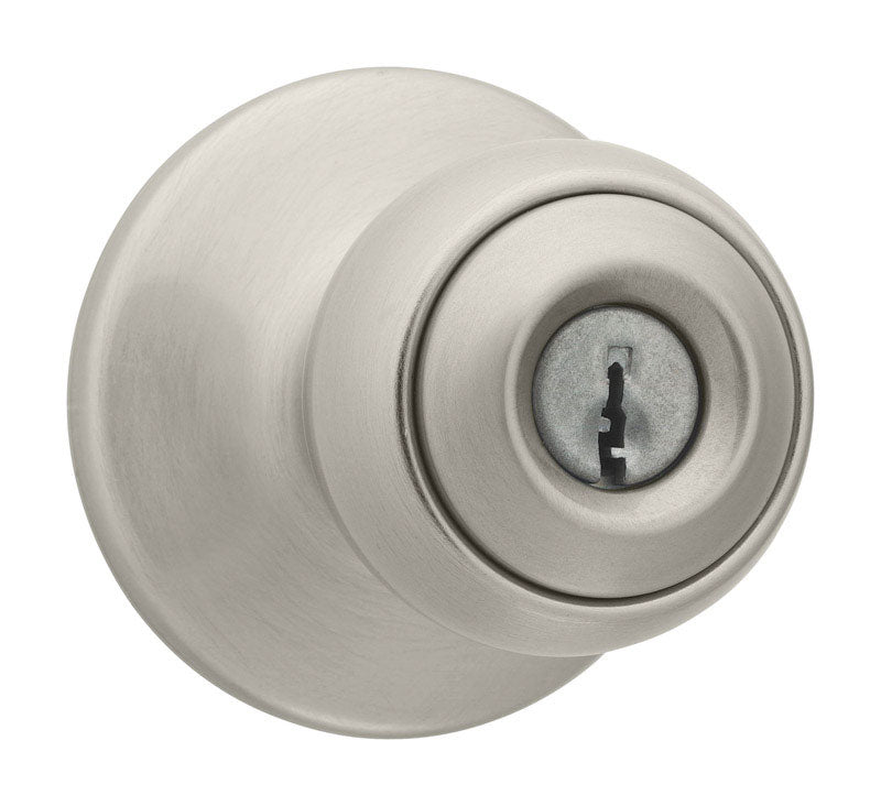 KWIKSET - Kwikset Polo Satin Nickel Entry Knobs 1-3/4 in. [94002-872]