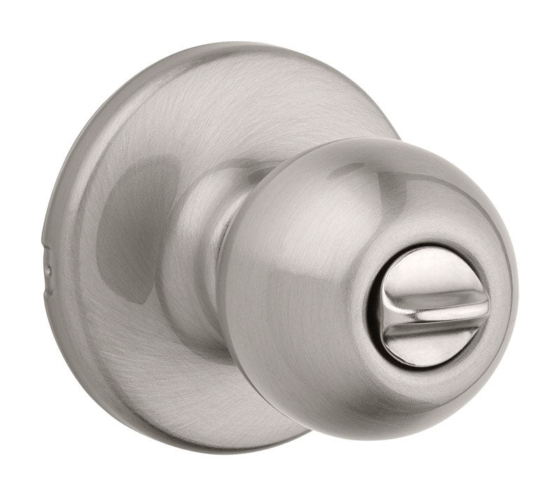 KWIKSET - Kwikset Polo Satin Nickel Privacy Lockset 1-3/4 in.