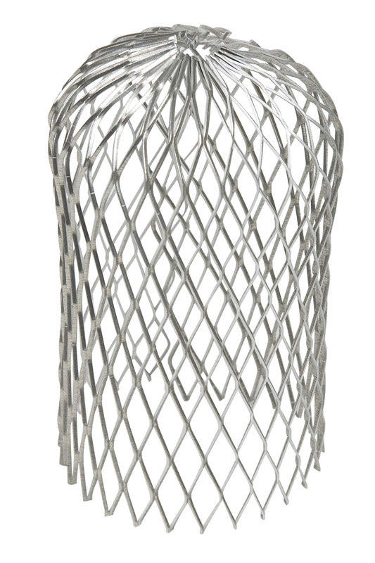 AMERIMAX - Amerimax 3 in. W X 5 in. L Gray Galvanized Steel Gutter Strainer - Case of 18