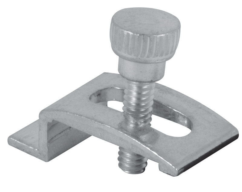 PRIME-LINE - Prime-Line Mill Aluminum Storm Door Panel Clip For 1/2 inch 8 pk [PL7939]