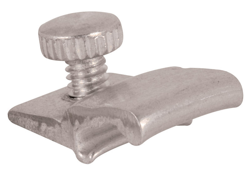 PRIME-LINE - Prime-Line Mill Aluminum Storm Door Panel Clip For 1/2 inch 8 pk [PL7957]