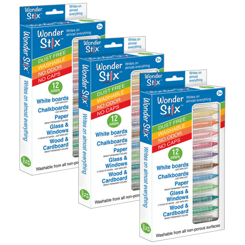 WONDER STIX - Wonder Stix™, 12 Per Pack, 3 Packs