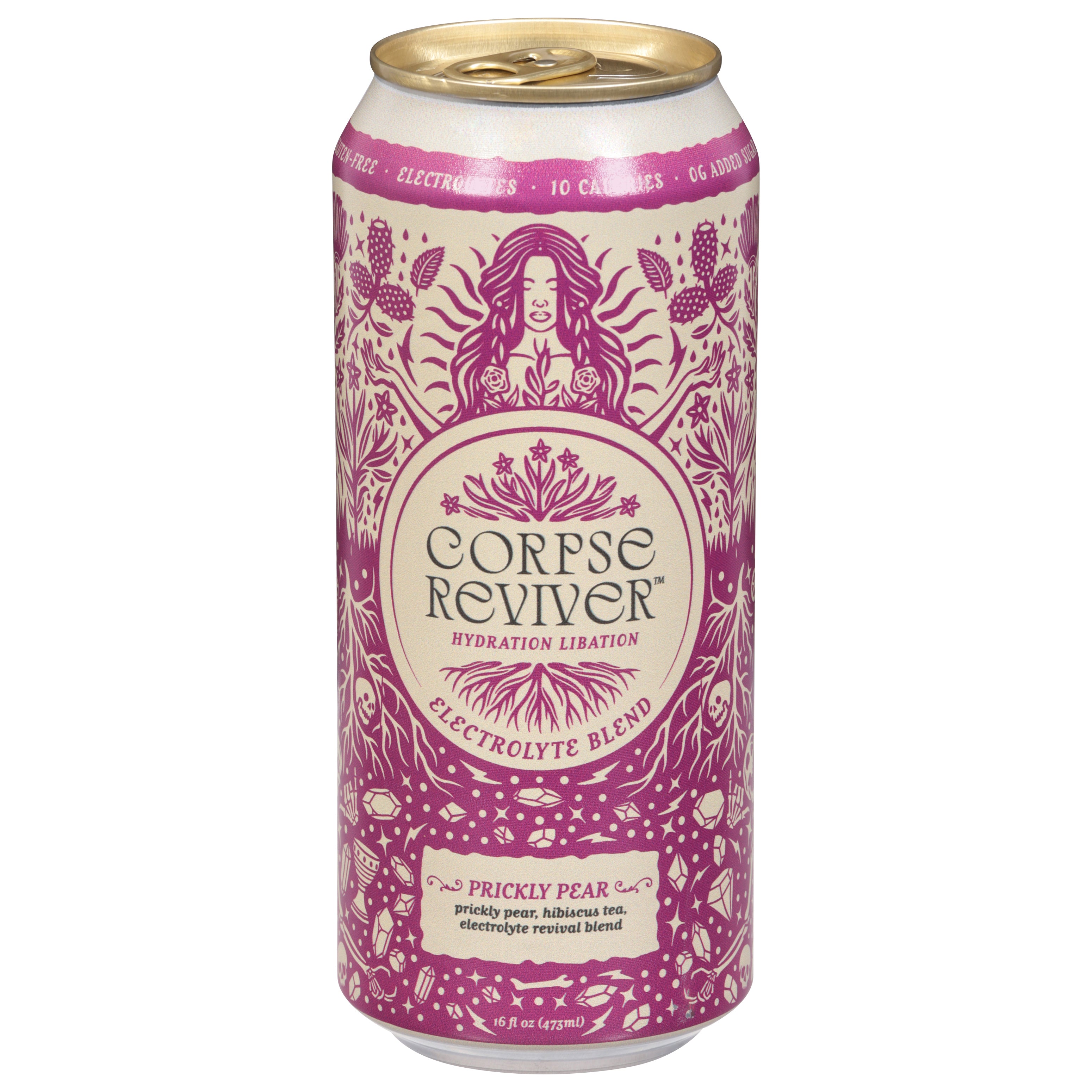 Corpse Reviver Hydration Libation Prickly Pear Electrolyte Blend 16 fl oz - Case of 12