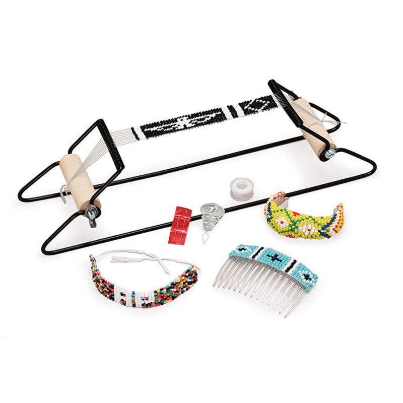 CREATIVITY STREET - Bead Loom Kit, Assorted Colors, 6" Beading Area