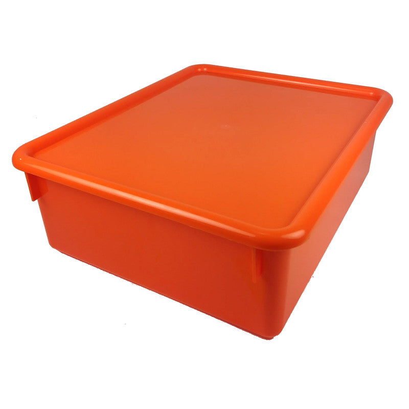 ROMANOFF - Double Stowaway® Tray with Lid, Orange